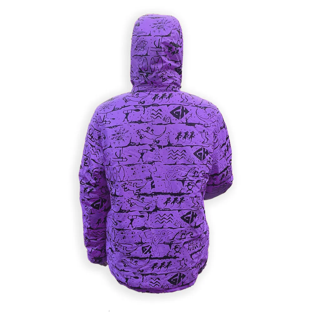 1980's Neon Purple Retro Jacket - Pre-Order