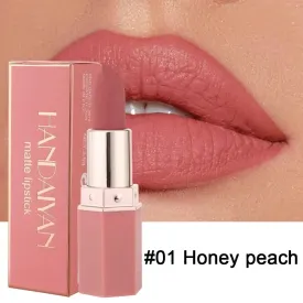 6-Color Matte Lipstick Set - Waterproof Beauty Lip Gloss