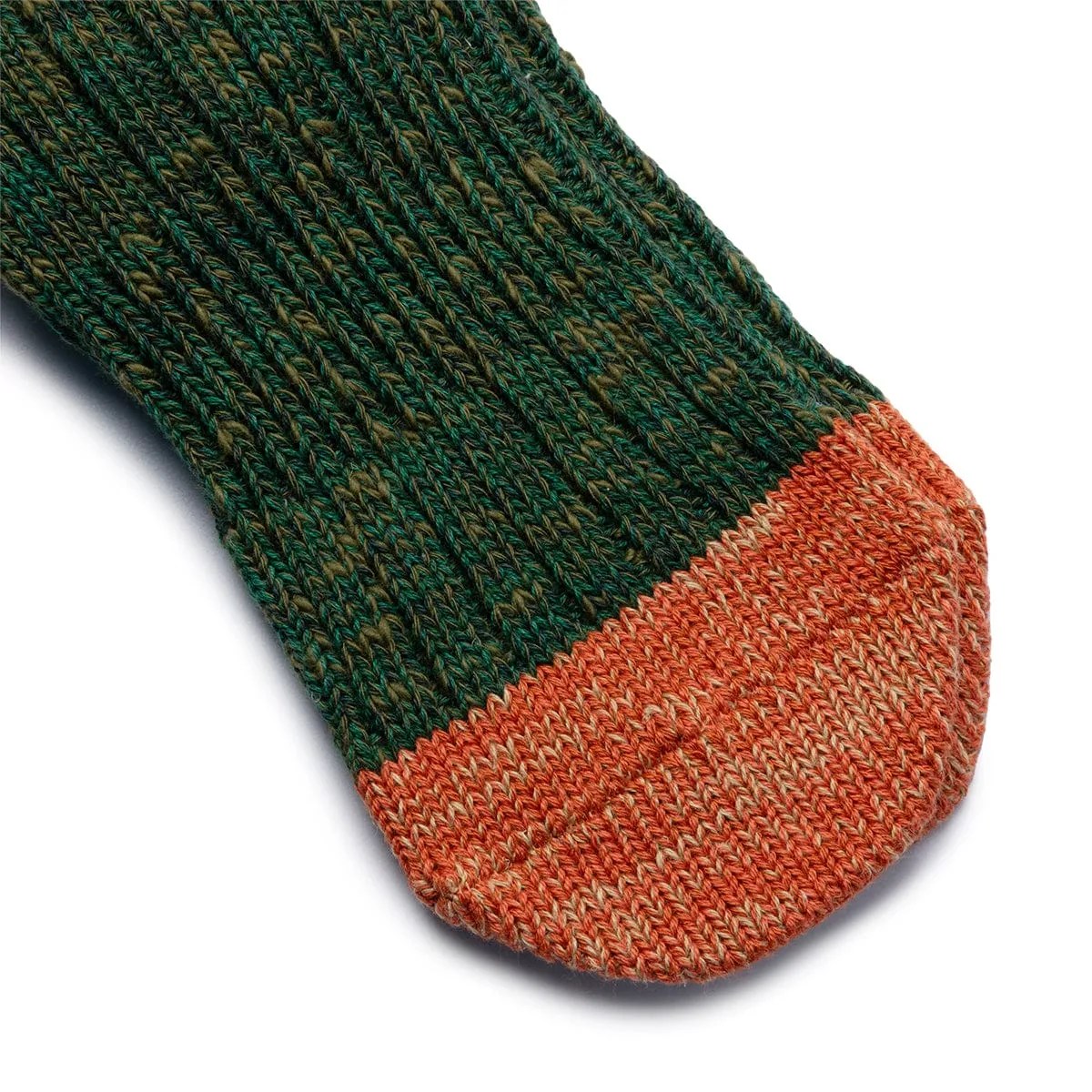 Colorful Grandrelle Ivy Rainbow Happy Heel-Hold Socks Set of 60