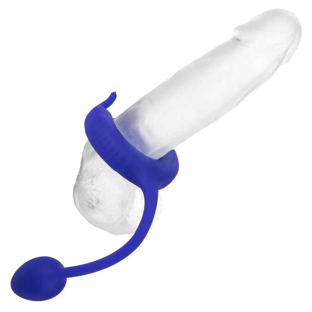 Admiral Plug & Play Vibrating Weighted Cock Ring & Anal Plug