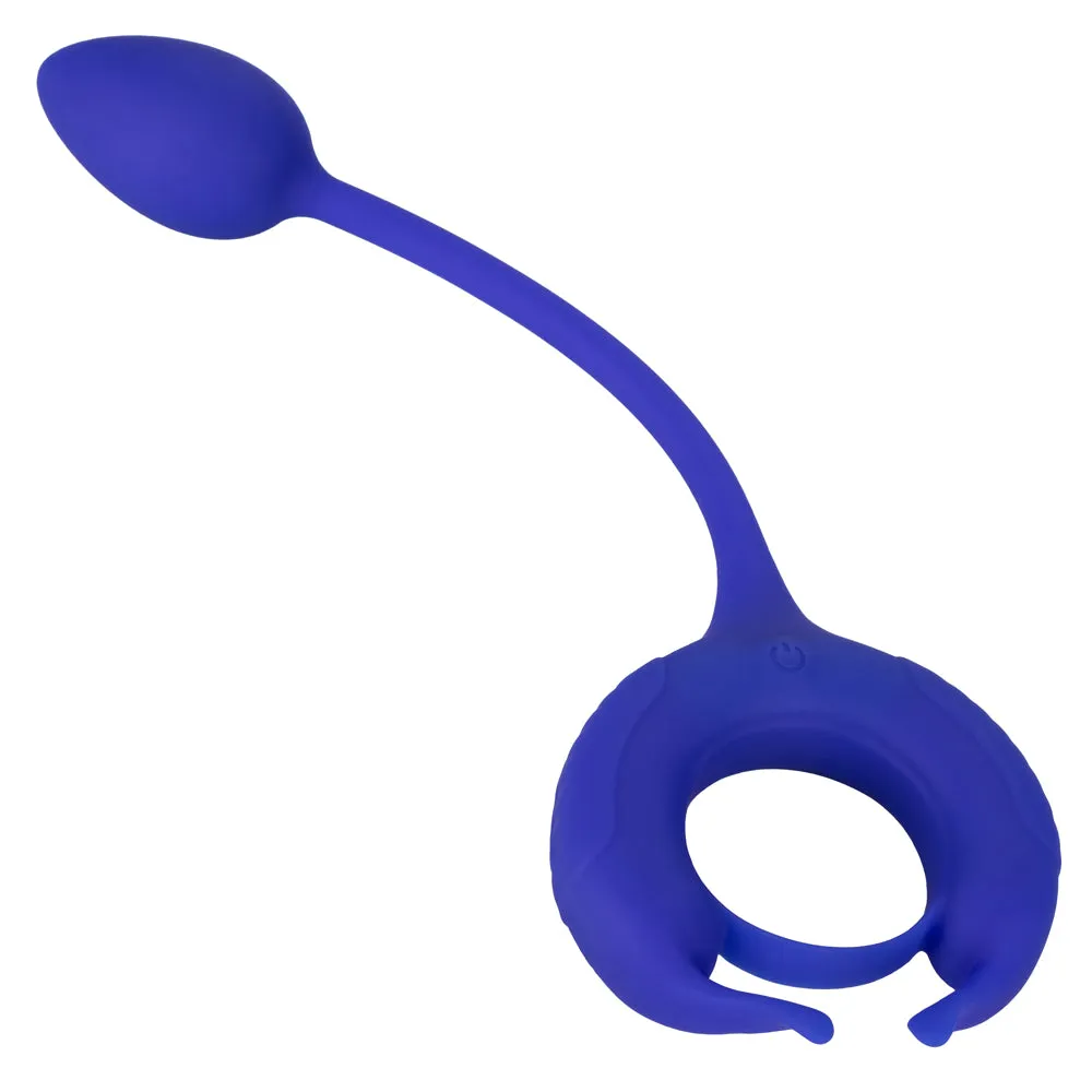 Admiral Plug & Play Vibrating Weighted Cock Ring & Anal Plug
