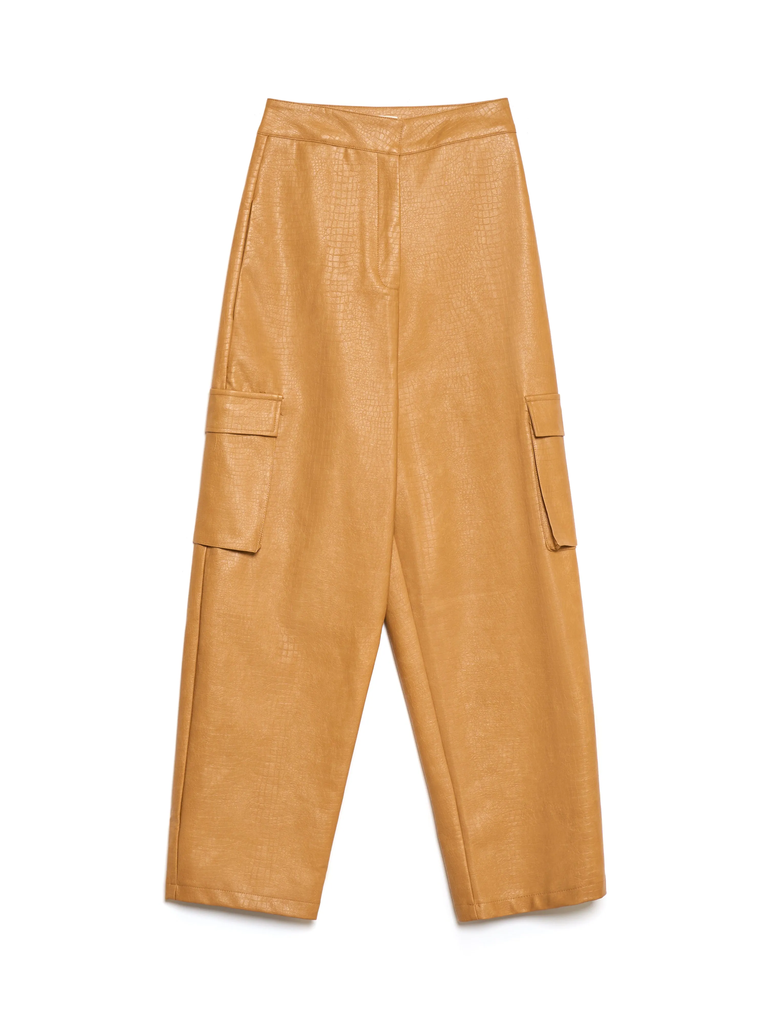 Alexa PU Cargo Trousers