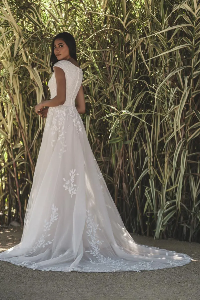 Allure Bridals Modest Dress M728
