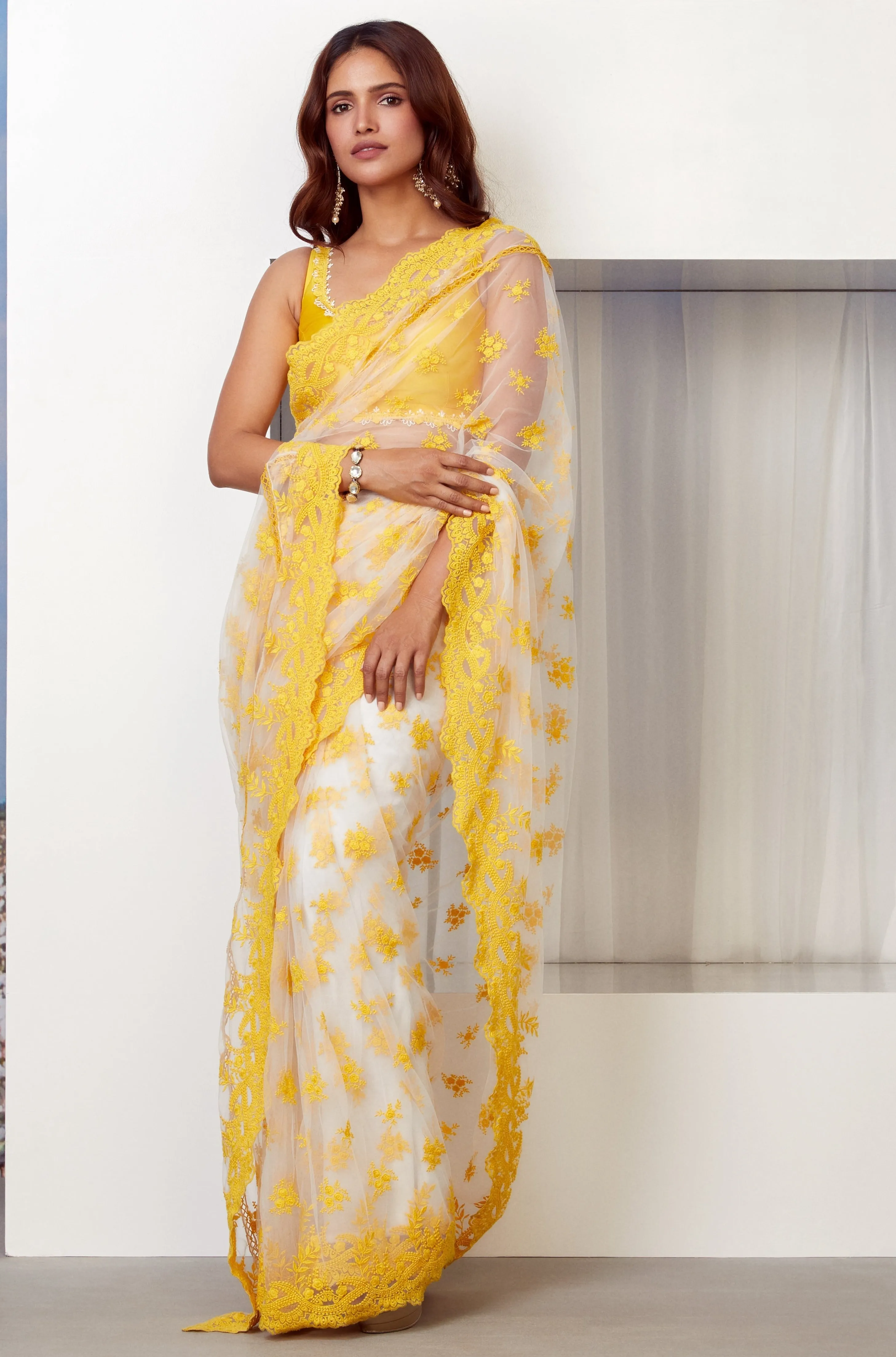 Allure Net Saree