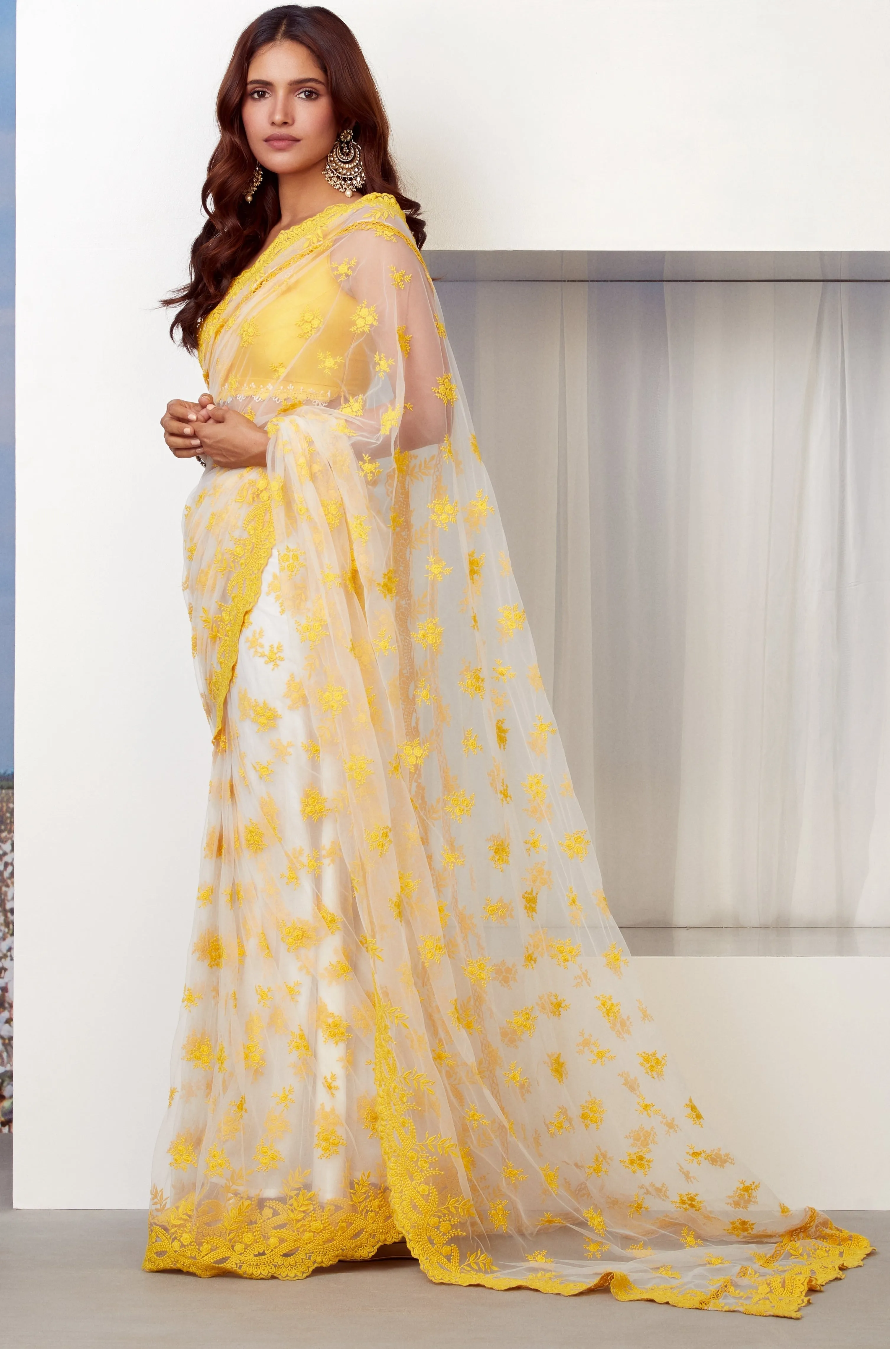 Allure Net Saree