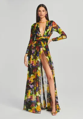 Angela Silk Chiffon Dress
