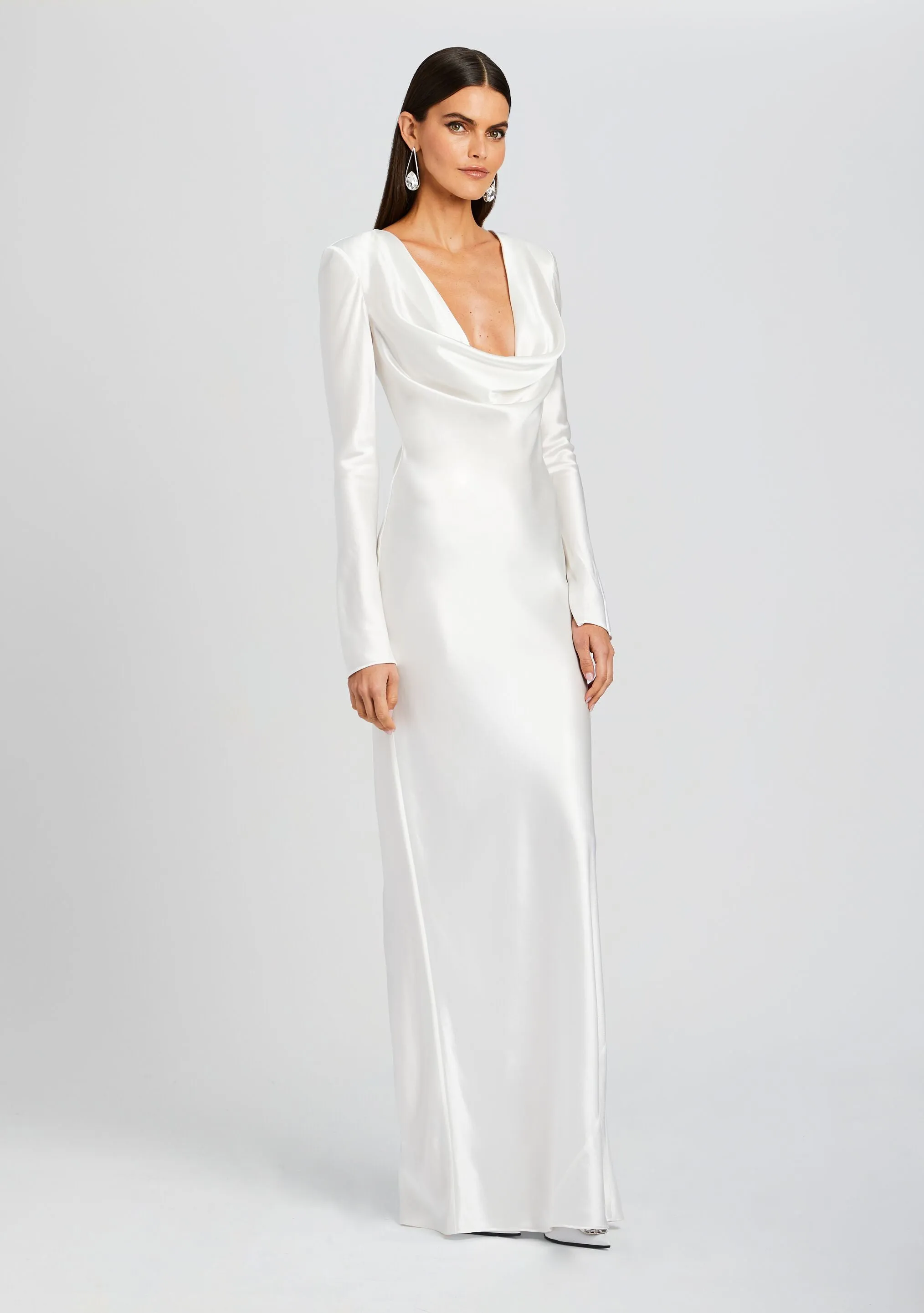 Anna Cowl Evening Dress