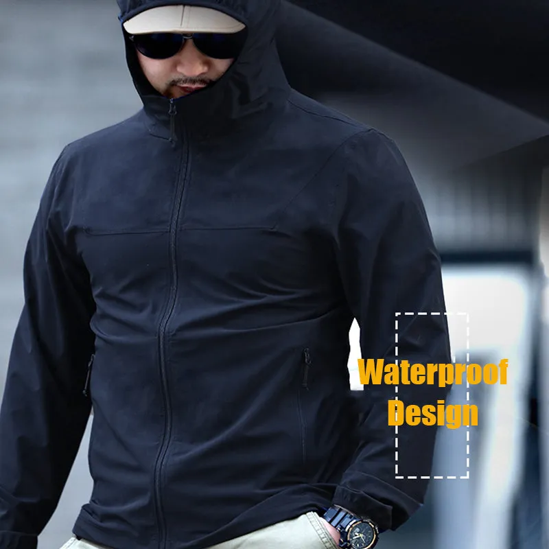 Archon Tactical Waterproof Hoodie with Sun Protection – Enhanced Comfort and Durability