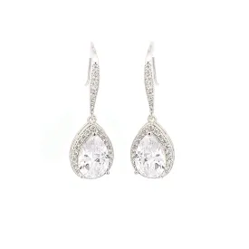 Auden Teardrop Halo Earrings
