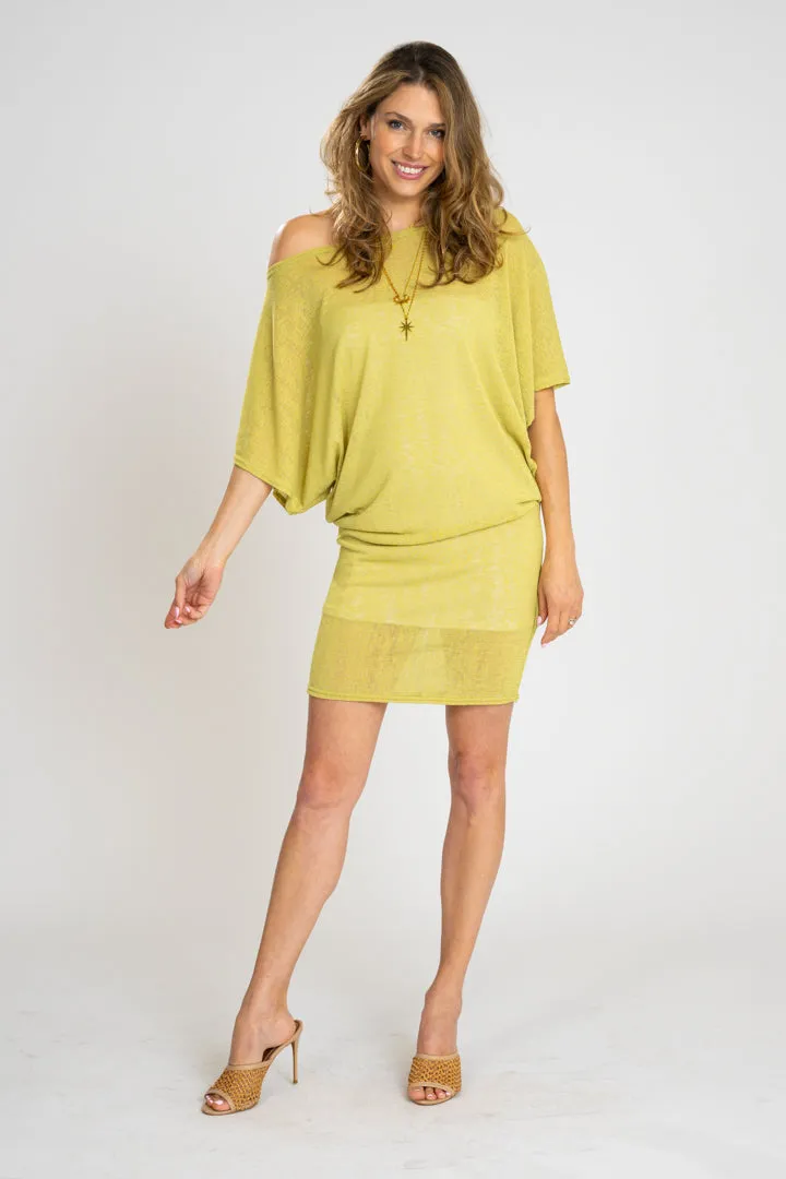 BATDRESS CANEVAS LIME