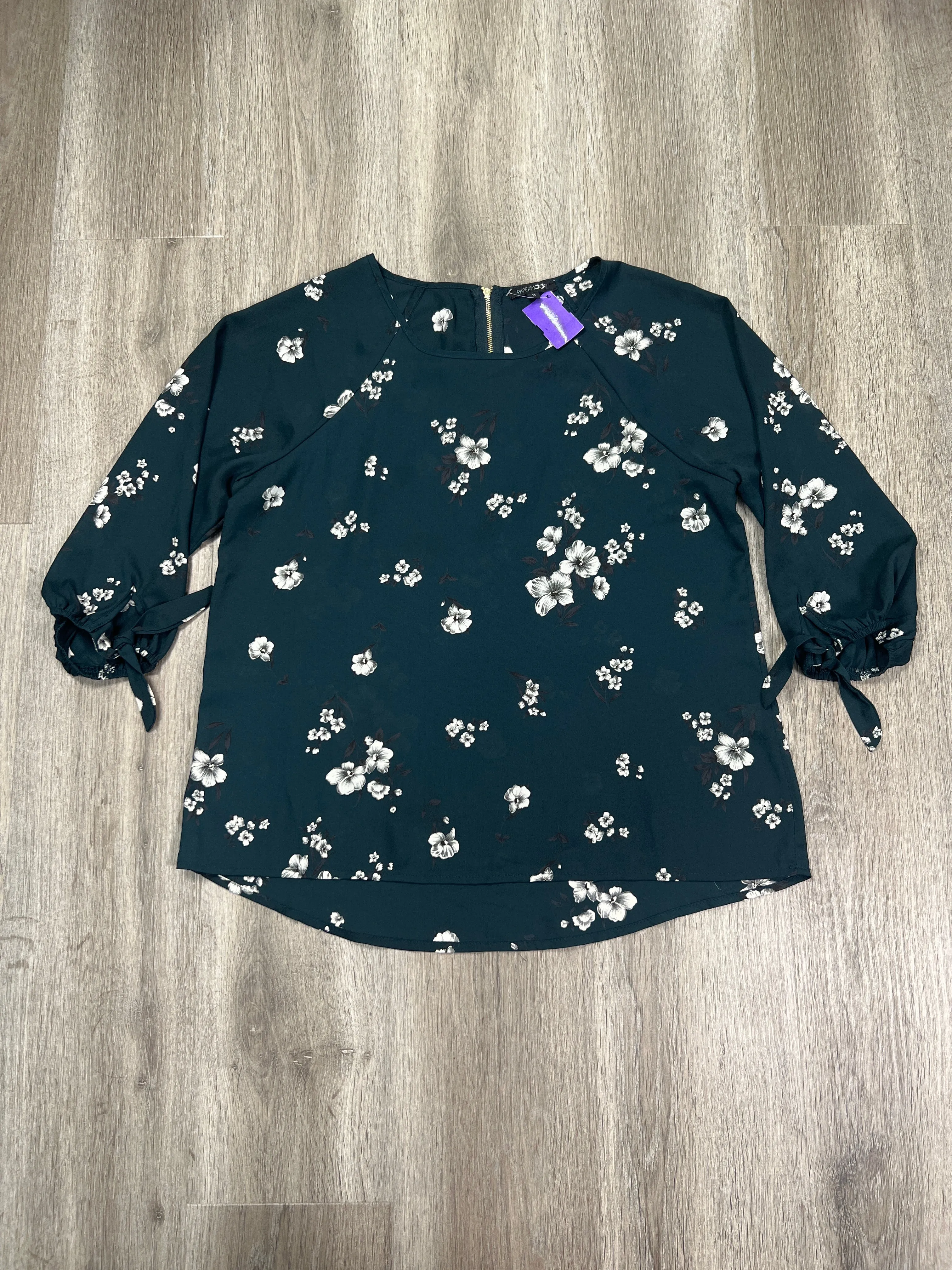 Blouse 3/4 Sleeve By Papermoon  Size: M