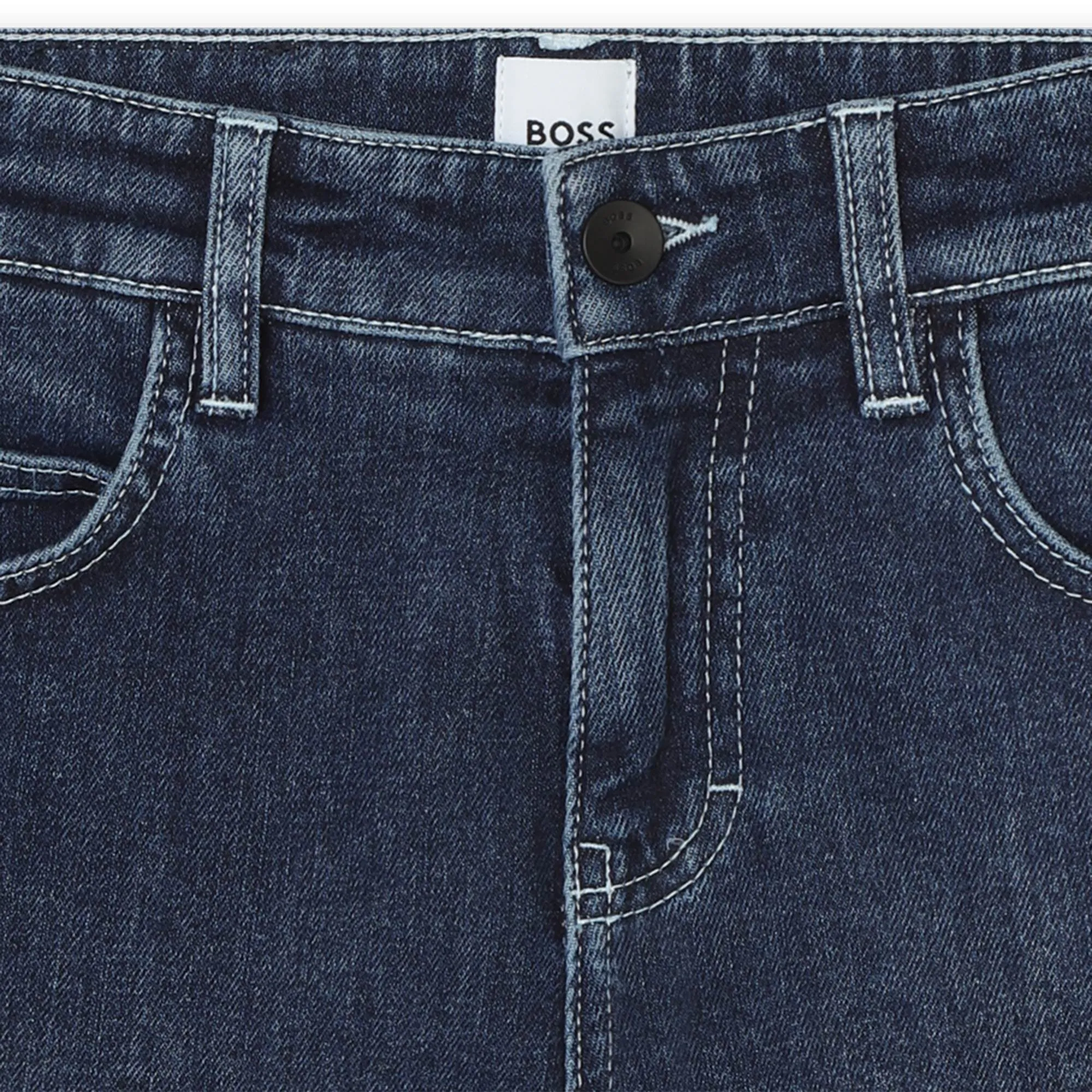 Blue Denim Shorts
