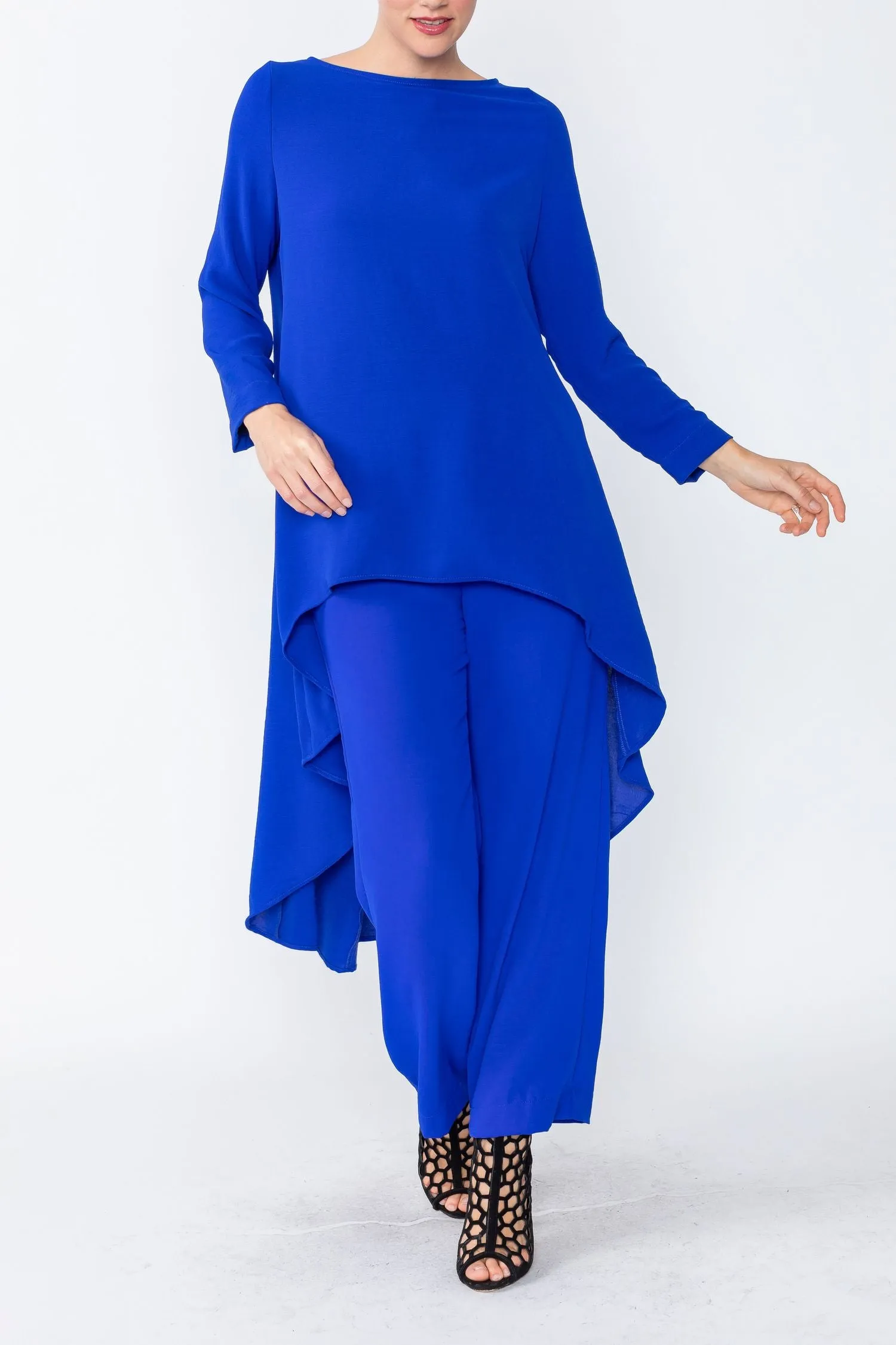 Blue Straight Pants