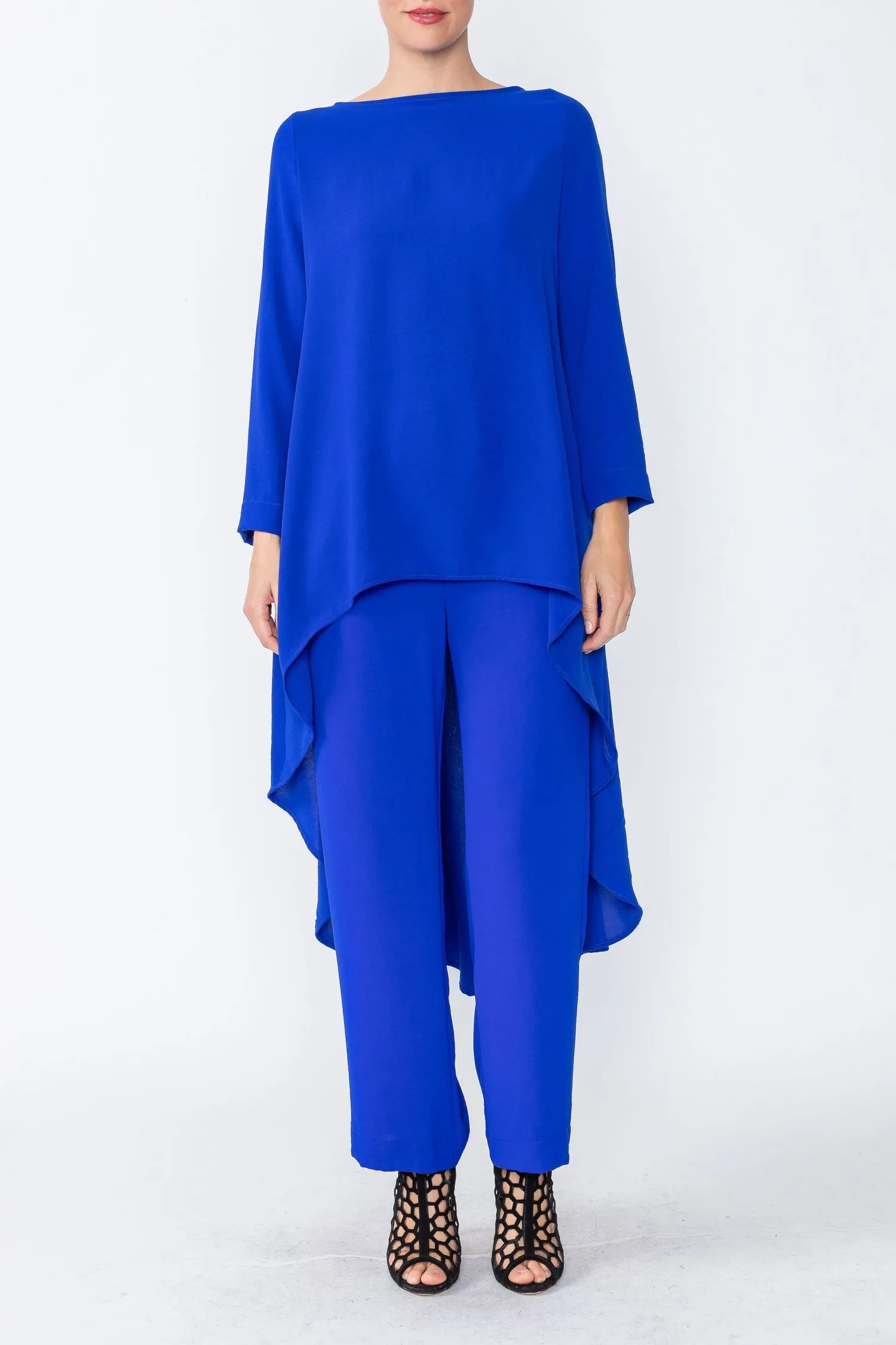 Blue Straight Pants