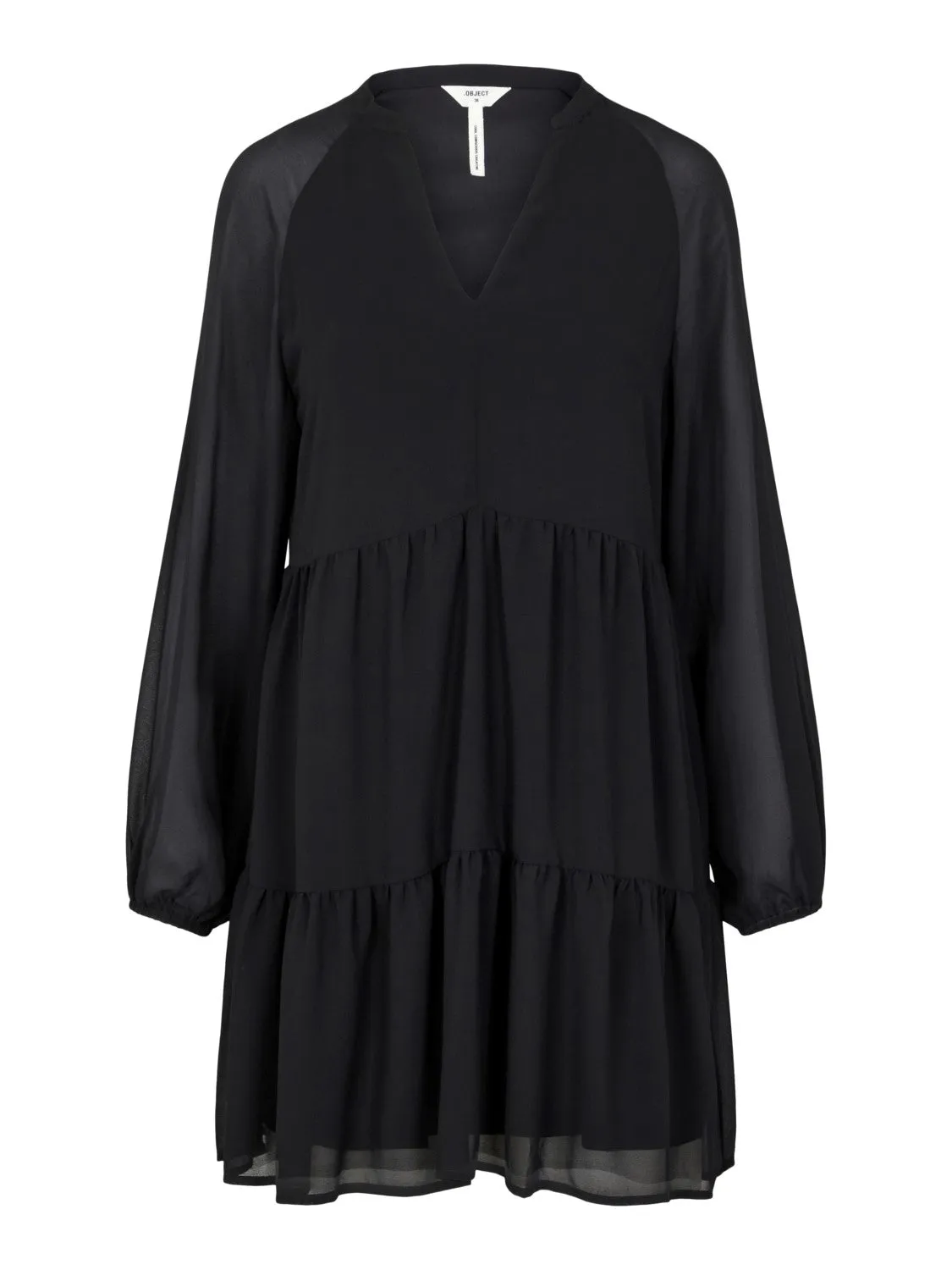 Braylon Smock Dress (Black)
