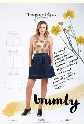Brumby Skirt - Sewing Pattern | Megan Nielsen