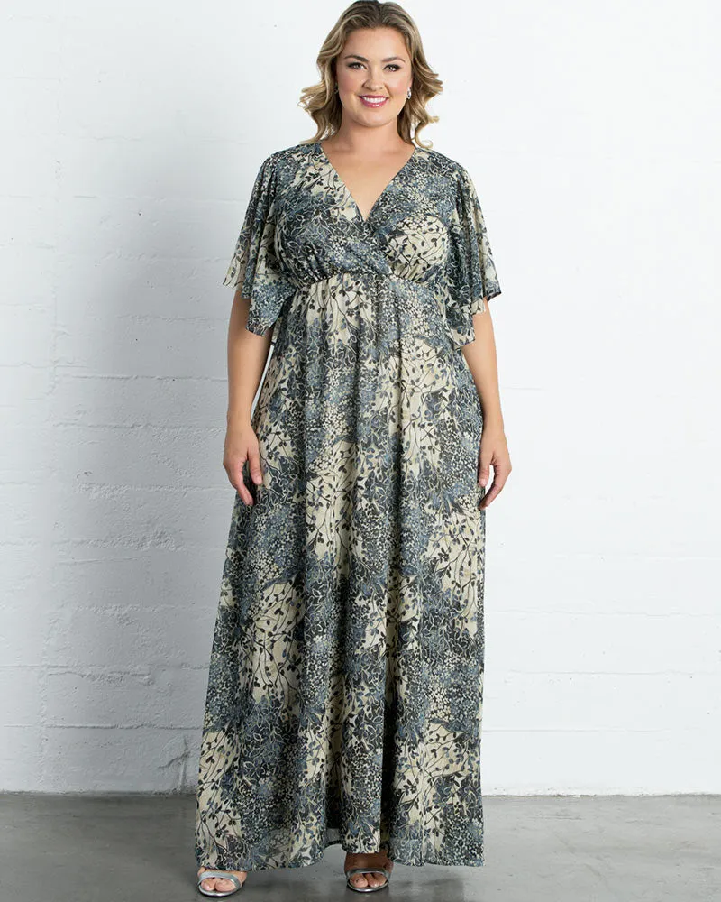 Carmella Metallic Accented Gown