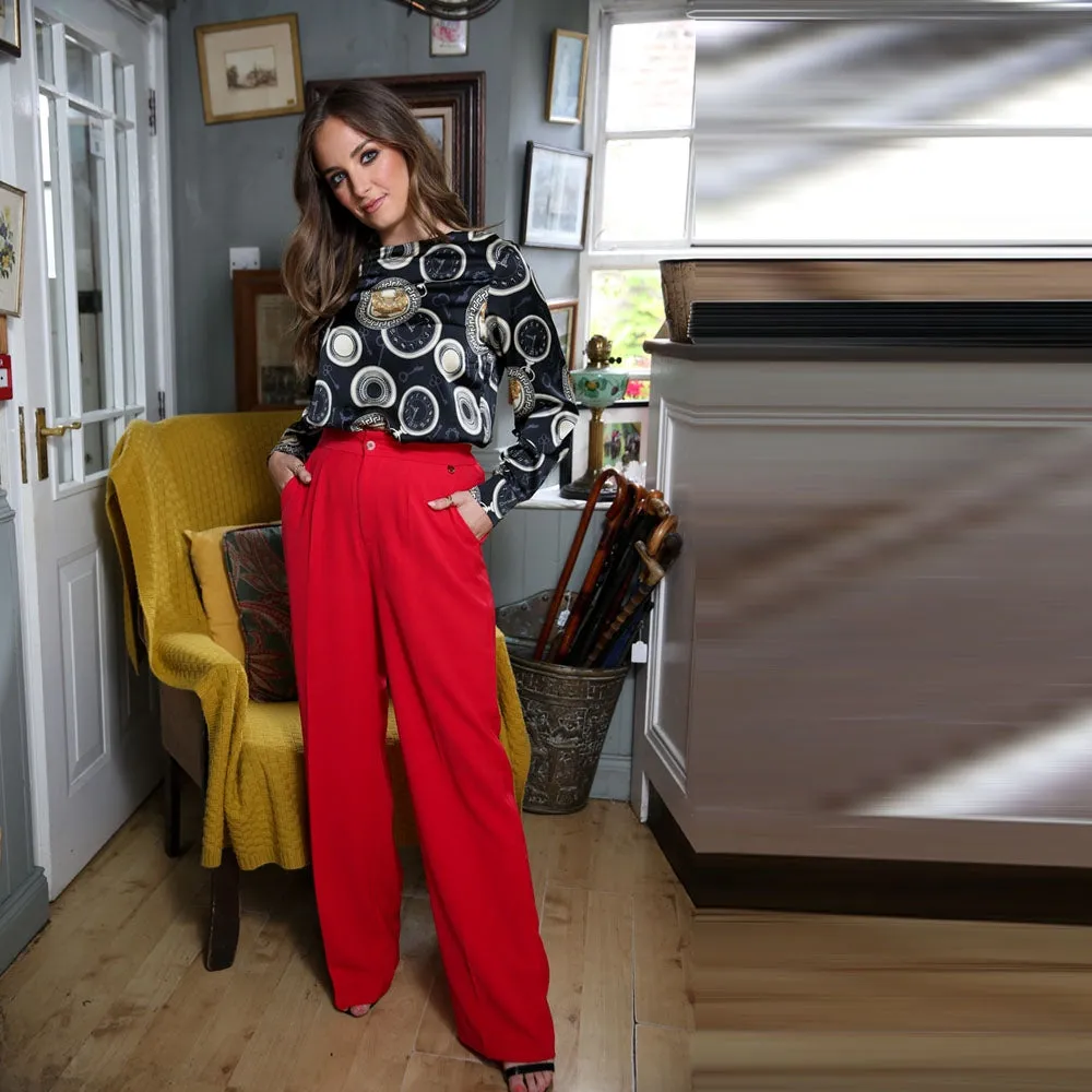 Carolina Trouser (Red)