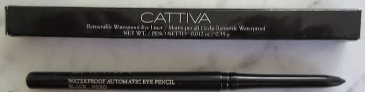Sure! Heres an optimized product title for better visibility and appeal in e-commerce:

Cattiva Long-Lasting Waterproof Black Eyeliner Pen