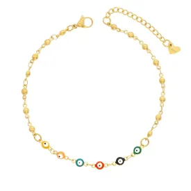 Celia Evil Eye Anklet