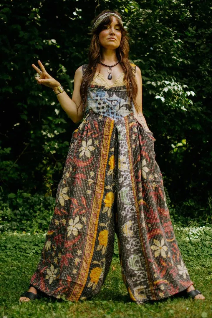 Kantha Bae #31 Crossroad Kantha-Styled Overall