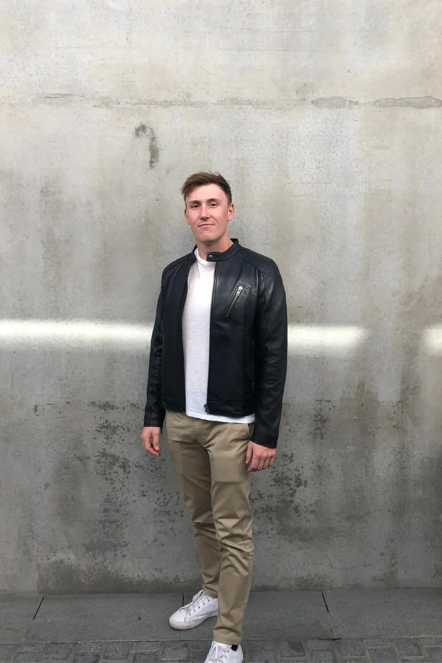 Dallas Leather Jacket Black
