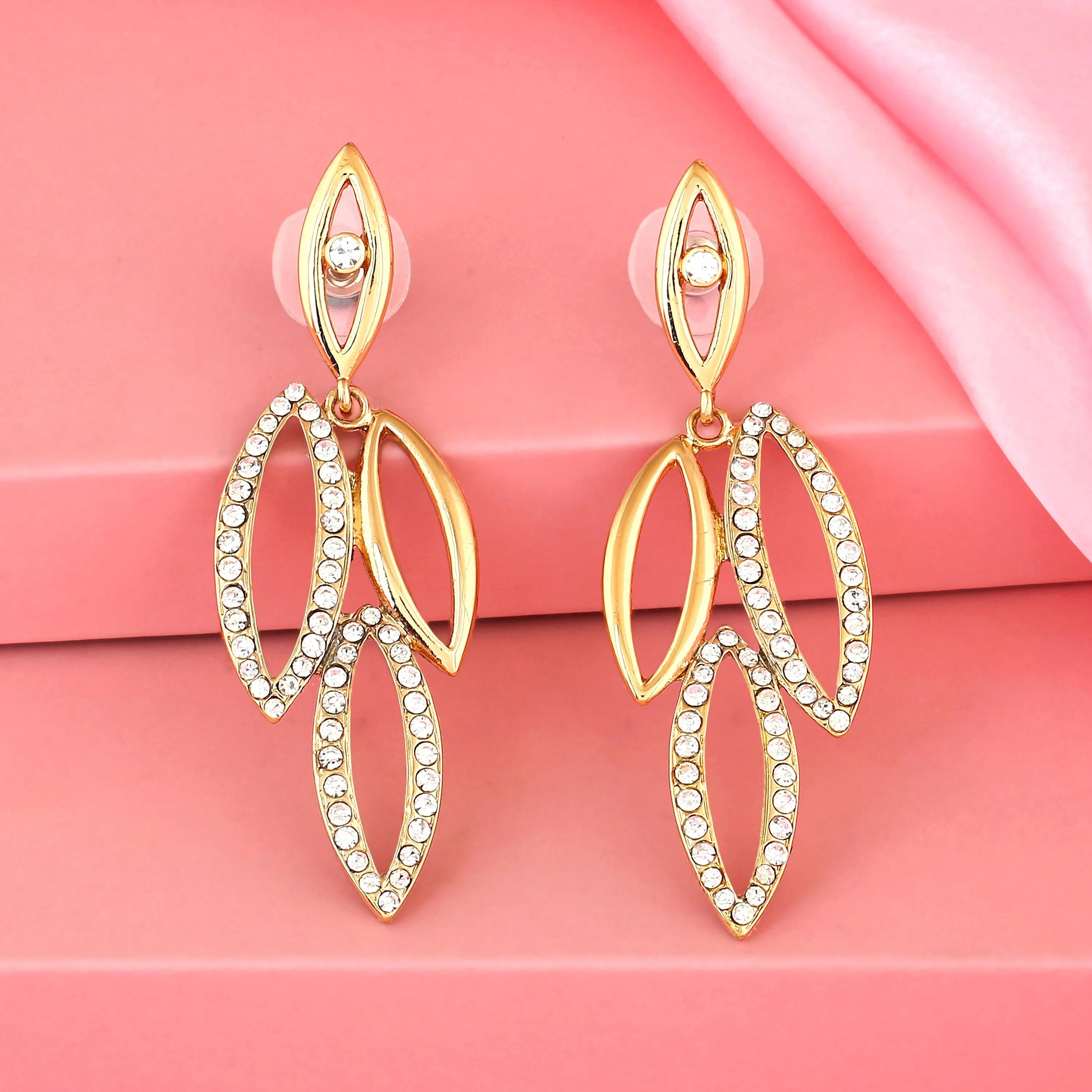 Diamante Stone Earrings