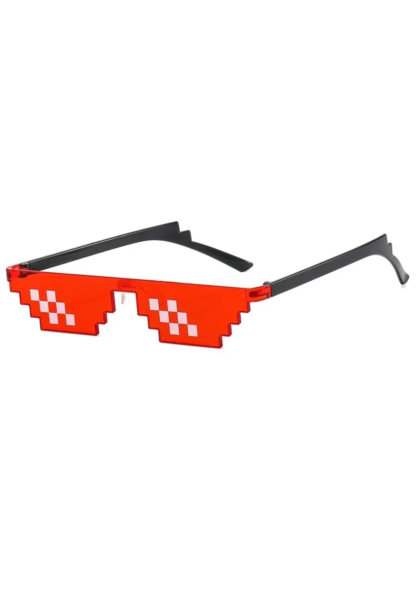 Double Mosaic Party Sunglasses