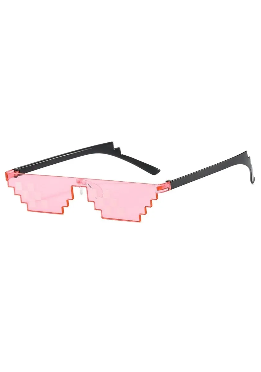Double Mosaic Party Sunglasses