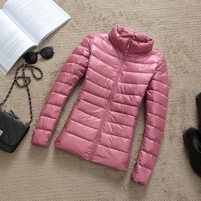 Down Jacket Slim Hooded Outerwear