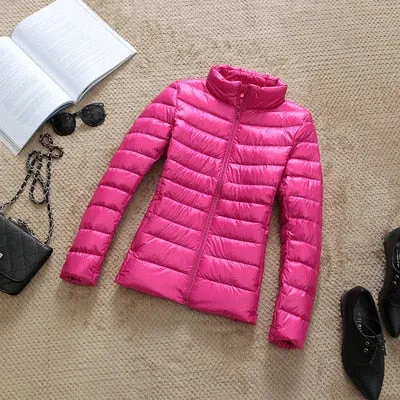 Down Jacket Slim Hooded Outerwear