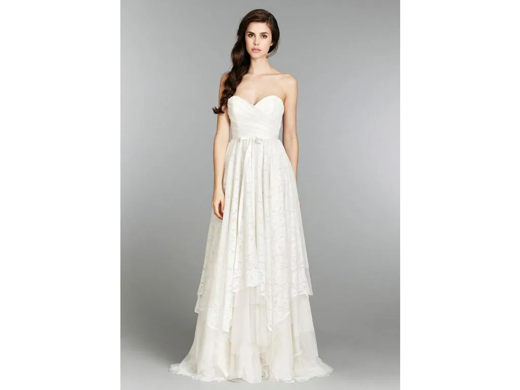 Dress 671: Hayley Paige "1350" waist 34