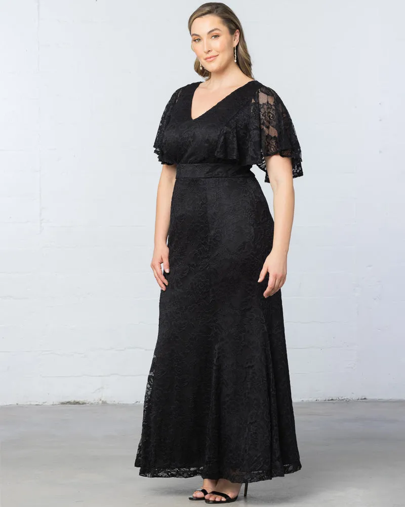 Duchess Lace Evening Gown