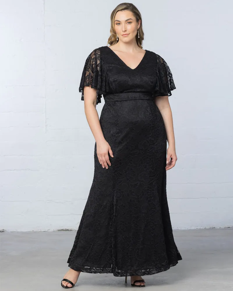 Duchess Lace Evening Gown