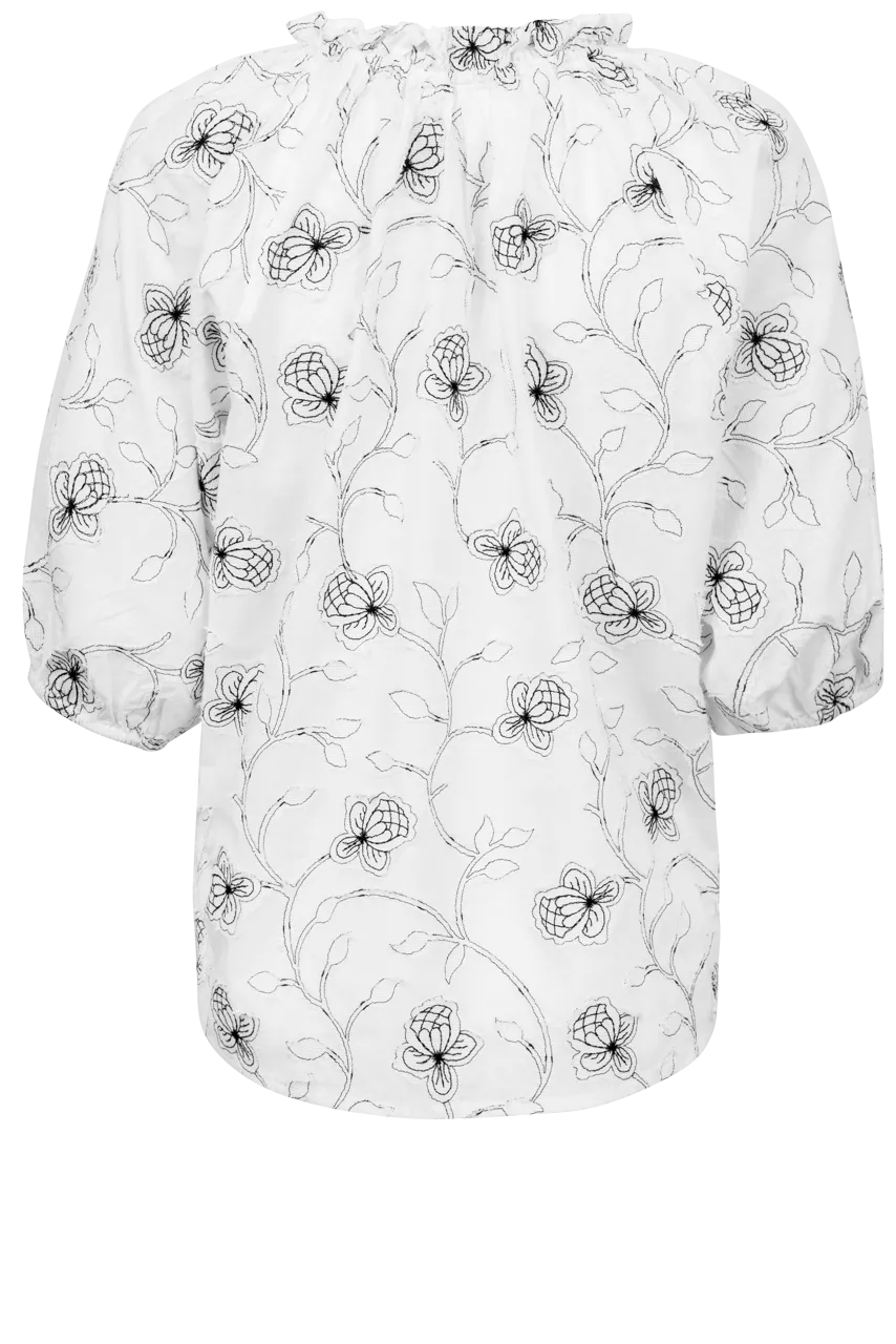 Dylan Floral Lace Top