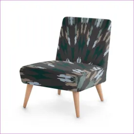 Earth Tone Burst Bespoke Occasional Chair