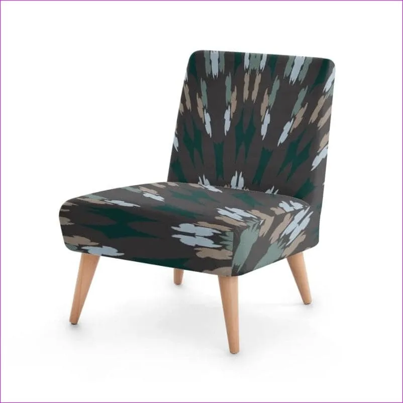 Earth Tone Burst Bespoke Occasional Chair