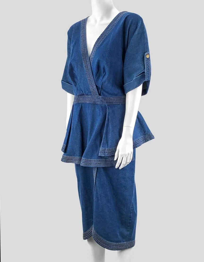 Eloquii Denim Dress Knee Length Women 16 US