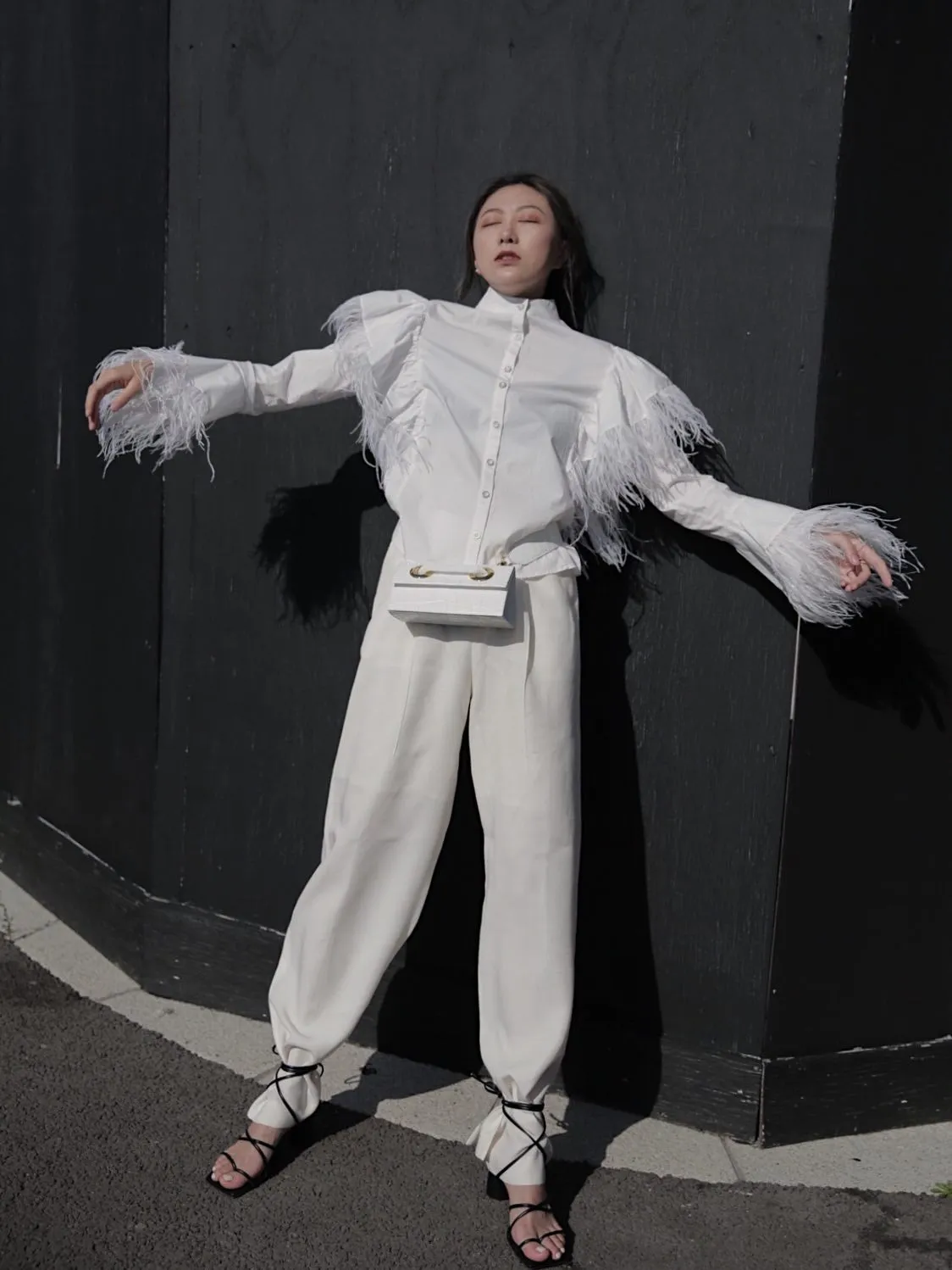 Emi Feathers Shirt