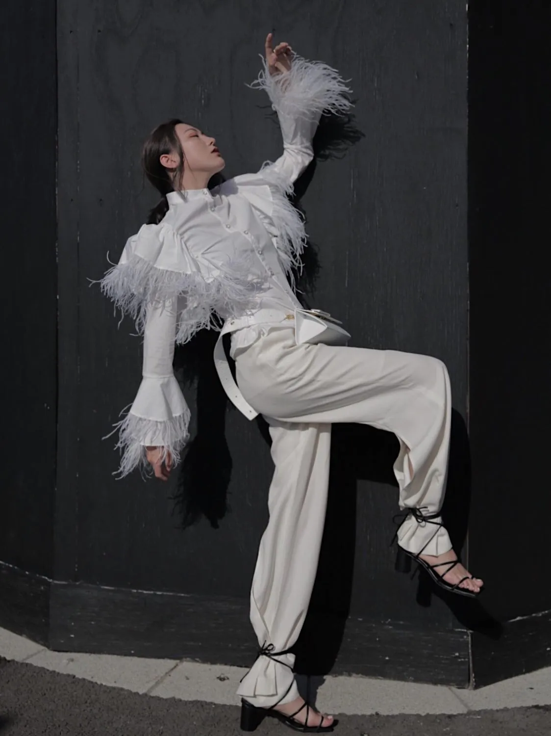 Emi Feathers Shirt