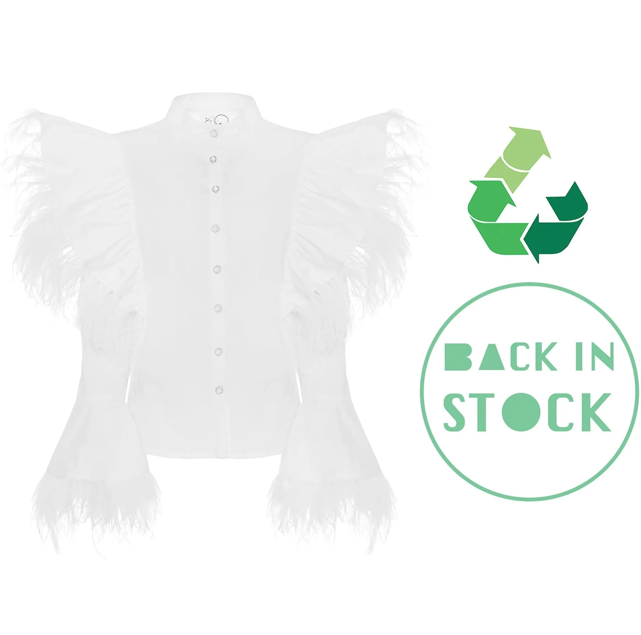 Emi Feathers Shirt