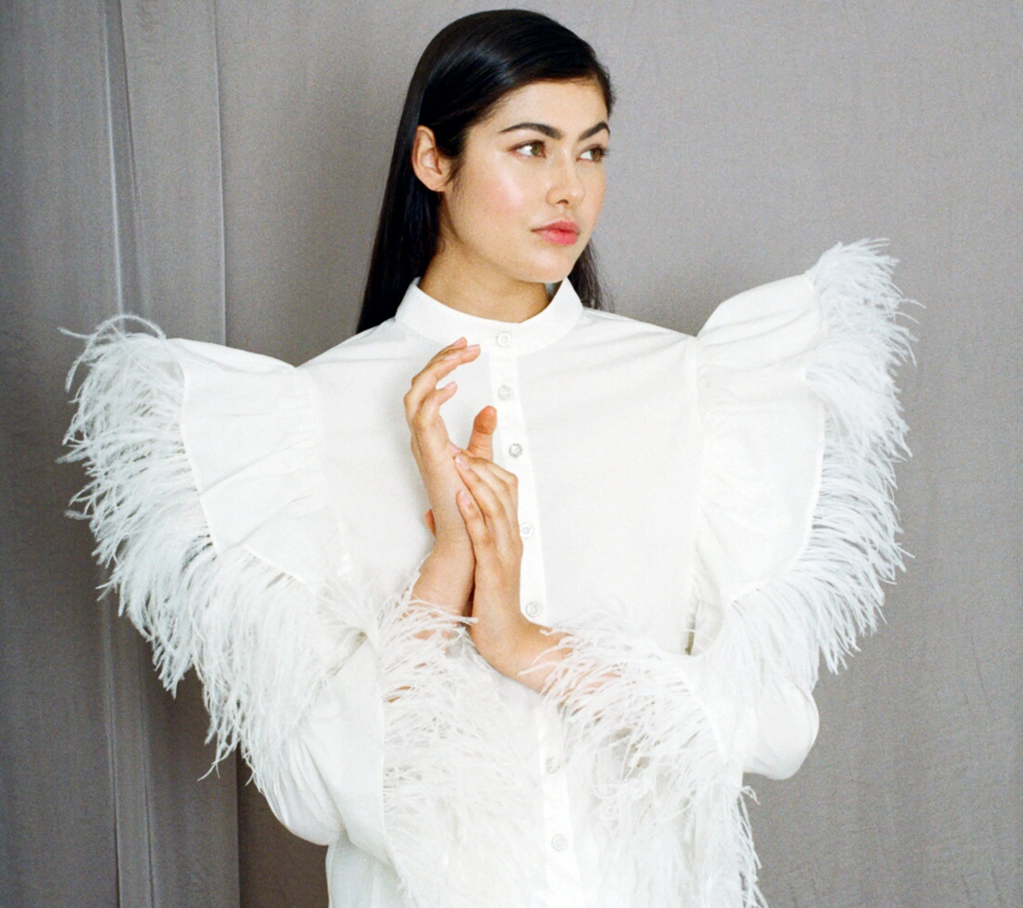Emi Feathers Shirt