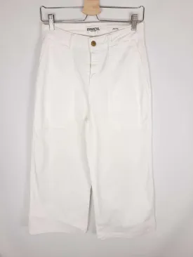 ESSENTIEL. Pntalon recto blanco T.40