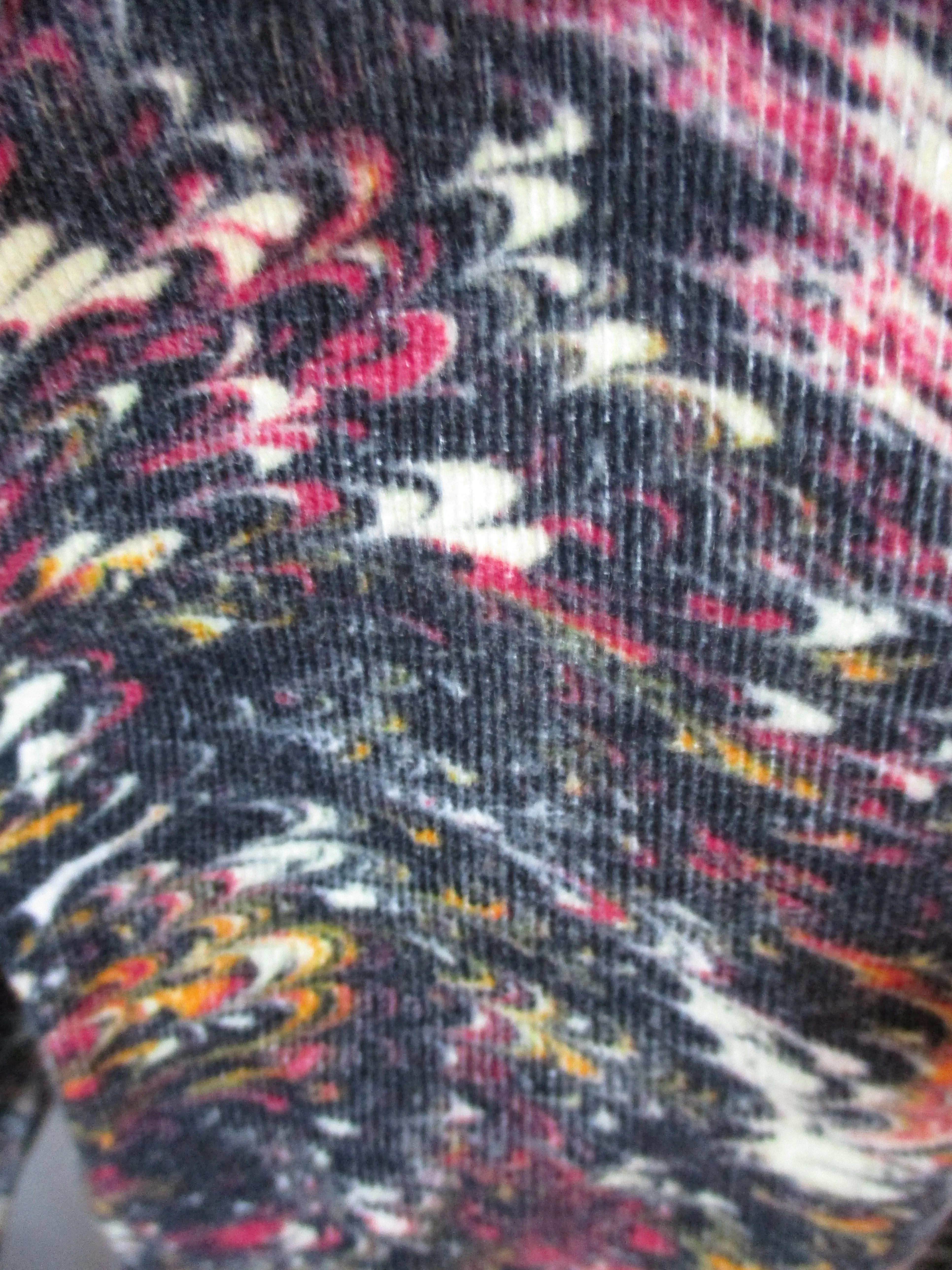 ETOILE ISABEL MARANT Marblelized Corduroy SKINNY Jean Pant 2 Trouser