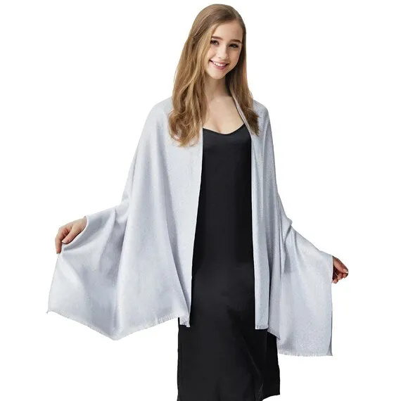 Evening Sparkle Wrap Stole Shawl For Wedding, Bridesmaid, Parties, Prom Scarf