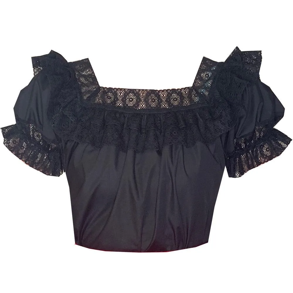 Fiesta Laced Square Neck Blouse