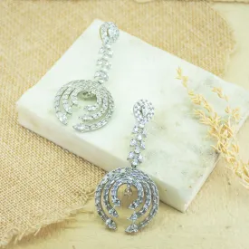 Floral Frenzy Swirl Earrings