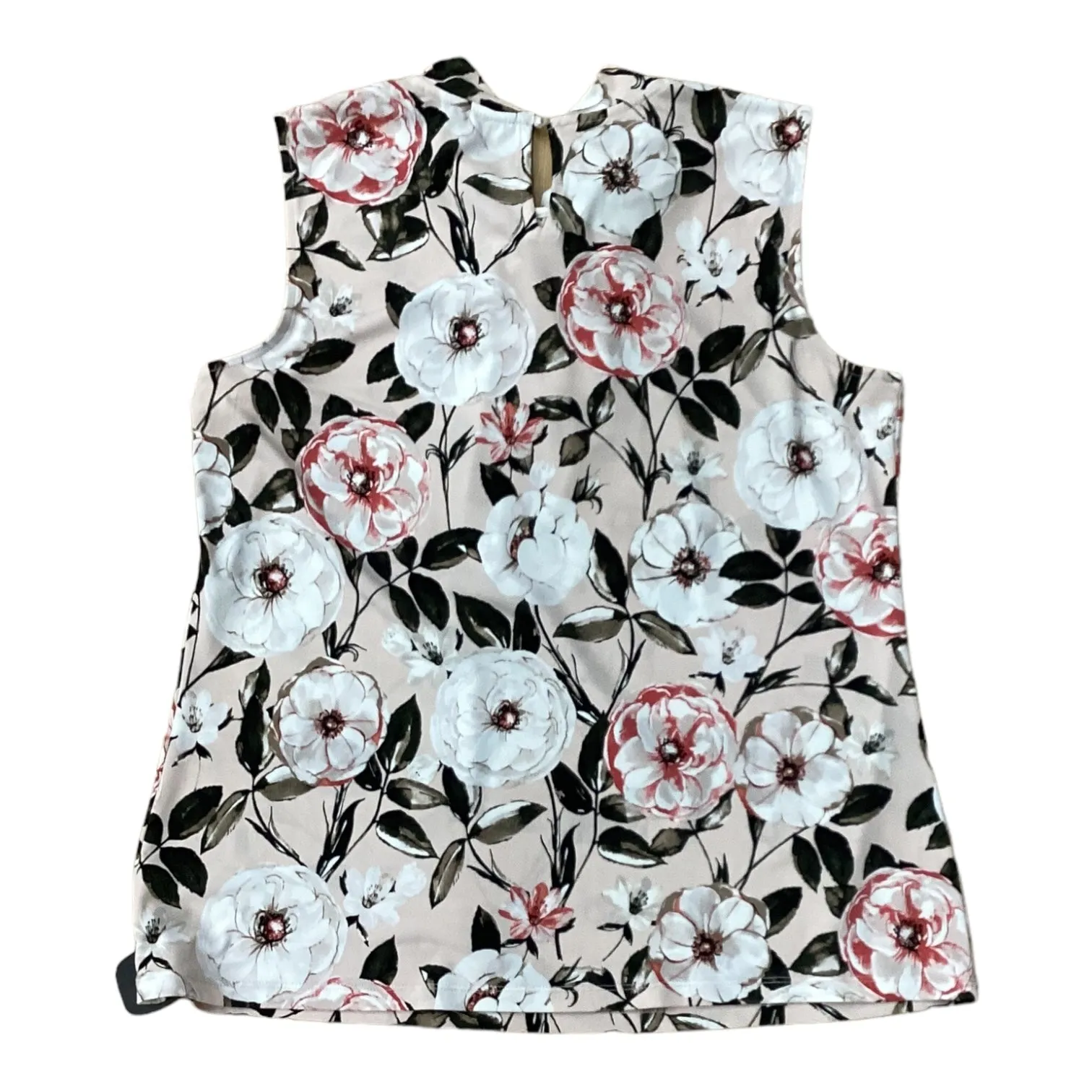 Floral Print Blouse Sleeveless Karl Lagerfeld, Size M