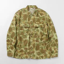 FOB FACTORY / F2362 Fatigue shirt jacket camo