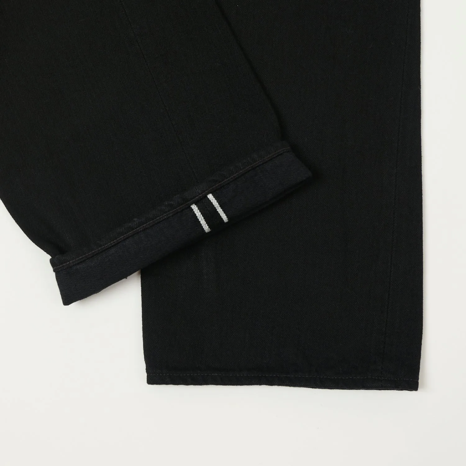 Freewheelers 601RB Black One Wash Regular Straight Jeans - The Vanishing West Collection
